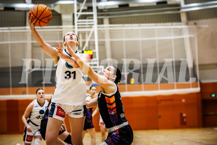 Basketball, Win2Day Basketball Damen Superliga 2024/25, Grunddurchgang 11.Runde, Vienna Timberwolves, Vienna United, Larissa Serban (31)