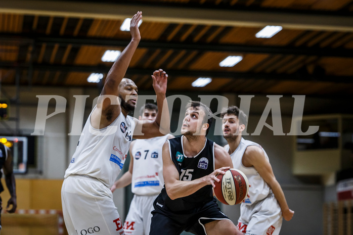 Basketball, Basketball Zweite Liga, Grunddurchgang 10.Runde, Mattersburg Rocks, Raiders Tirol, Oliver Vujakovic (15)
