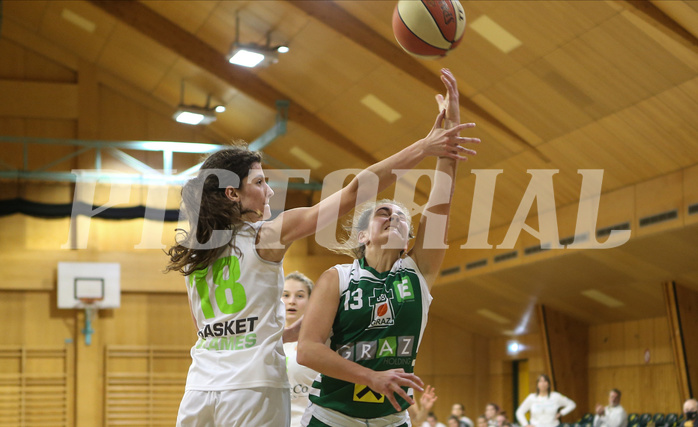 Basketball Damen Superliga 2020/21, CUP Viertelfinale Basket Flames vs. UBI Graz


