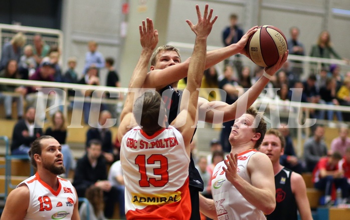 Basketball 2.Bundesliga 2018/19, Grunddurchgang 3.Runde UBC St.Pölten vs. Mistelbach Mustangs


