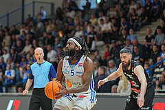 Basketball Superliga 2024/25, Playoffs, Viertelfinale Spiel 1 Oberwart Gunners vs. Kapfenberg Bulls


