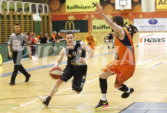 Basketball ABL 2016/17 Grunddurchgang 29.Runde  Fürstenfeld Panthers vs Traiskirchen Lions
