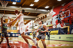 Basketball, bet-at-home Basketball Superliga 2021/22, Grunddurchgang18.Runde, Traiskirchen Lions, Klosterneuburg Dukes, Tihomir Vranjes (7)