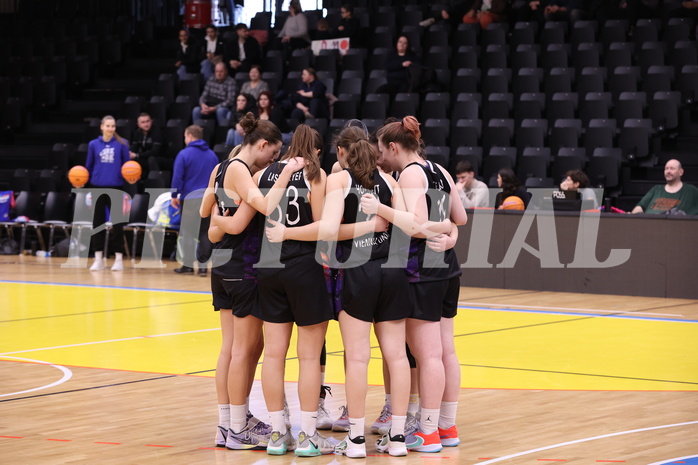 02.03.2025, Graz, Raiffeisen Sportpark, Basketball Damen Superliga 2024/25, Grunddurchgang, 14.Runde, UBSC-DBBC Graz - Vienna United,  