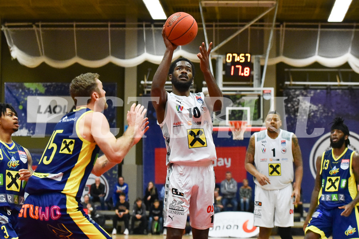 Win2Day Basketball Superliga 2022/23, Grunddurchgang 18.Runde, Flyers Wels vs. UBSC Graz,
