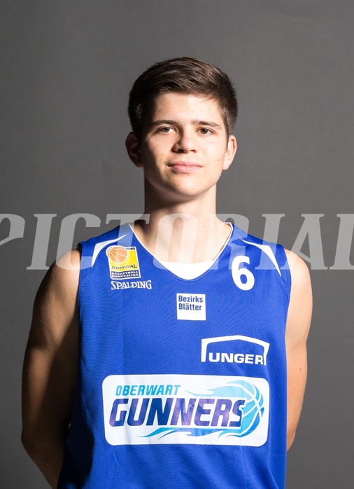 Basketball, ABL 2017/18, Teampictures, Oberwart Gunners, , Christoph Cermak (19)