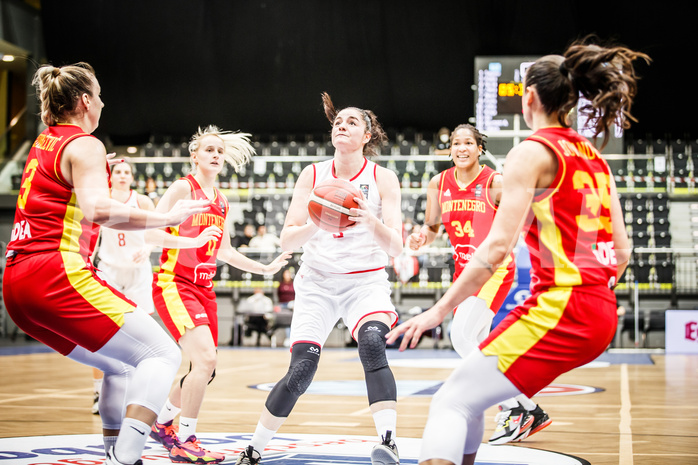 Basketball, FIBA Women´s Eurobasket Qualifiers 2023, , Österreich, Montenegro, Julia Köppl (3)