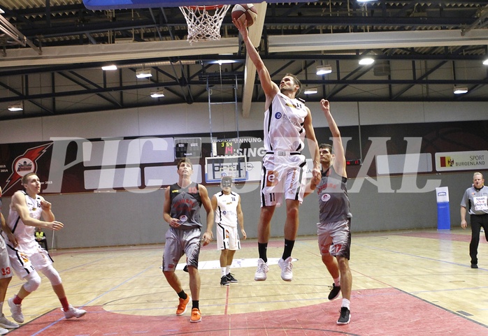 Basketball 2.Bundesliga 2017/18 Grunddurchgang 8.Runde  Jennersdorf Blackbirds vs Villach Raiders