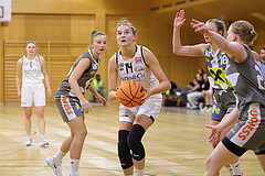 Basketball Damen Superliga 2023/24, Grunddurchgang .Runde Basket Flames vs. Duchess Klosterneuburg