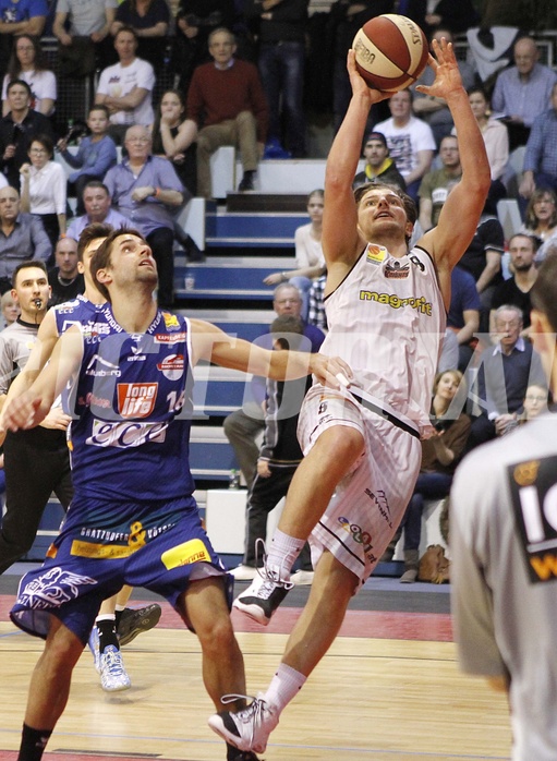 Basketball ABL 2015/16 Grunddurchgang 26.Runde  Güssing Knights vs Kapfenberg Bulls