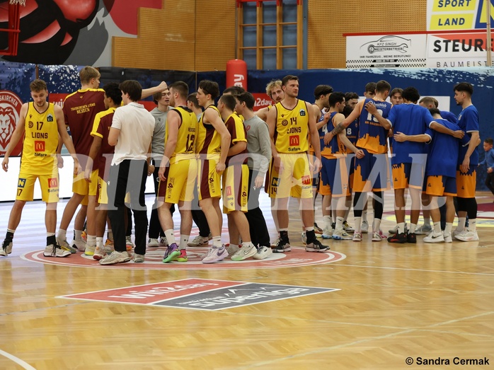 Basketball Zweite Liga 2024/25, Grunddurchgang 8.Runde Traiskirchen Lions NextGen vs. BBU Salzburg