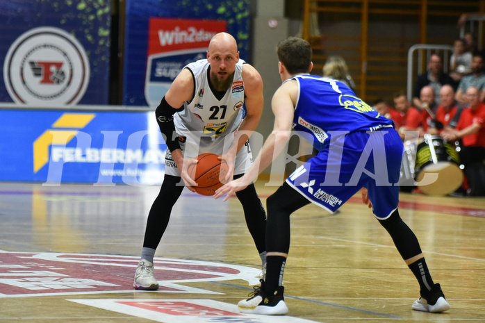 Basketball Superliga 2021/22, Viertelfinale Spiel 2, Flyers Wels vs Swans Gmunden