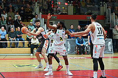 Basketball, Superliga 2024/25, Grunddurchgang 19.Runde, Flyers Wels vs. Klosterneuburg,
