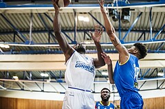 Basketball, ABL 2018/19, Grunddurchgang 9.Runde, Oberwart Gunners, UBSC Graz, Christopher Tawiah (14)