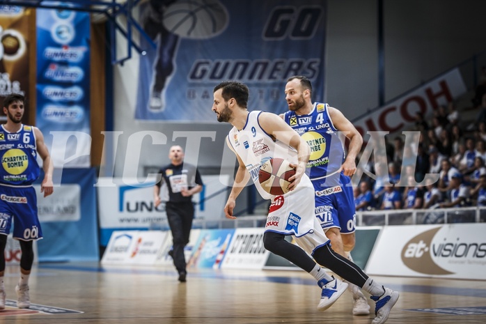 Basketball, ABL 2018/19, Playoff HF Spiel 2, Oberwart Gunners, Gmunden Swans, Hannes Ochsenhofer (9)