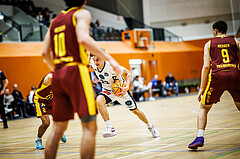 Basketball, Basketball Zweite Liga 2024/25, Grunddurchgang 20.Runde, Vienna Timberwolves, Traiskirchen Lions NexGen, Daniele Kuchar (22)