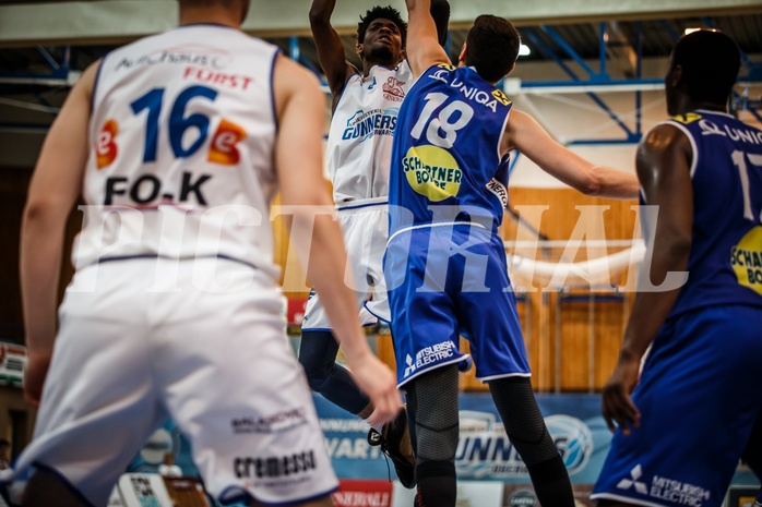 Basketball, ABL 2018/19, Playoff HF Spiel 2, , Gmunden Swans, Dwane Miner (6)