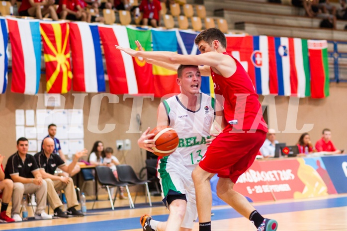 FIBA U20 European Championship Men 2015 DIV B Team Ireland vs Team Austria