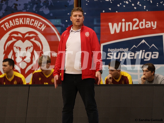 Basketball Zweite Liga 2024/25, Grunddurchgang 12.Runde Traiskirchen Lions NextGen vs. Deutsch Wagram Alligators