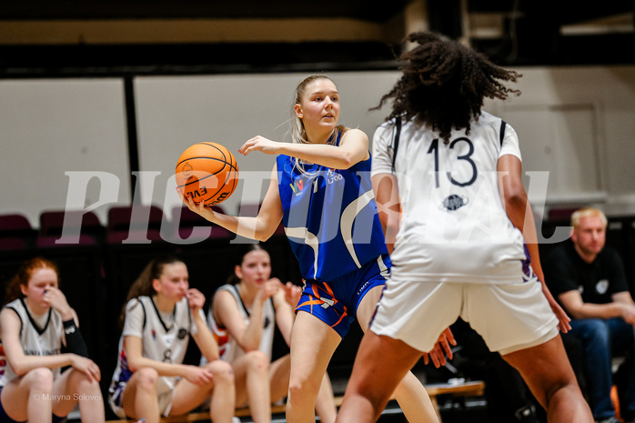 01.03.2025 Österreichischer Basketballverband 2024/25, SLWU19 Vienna United vs. DBB Basketgirls Wels