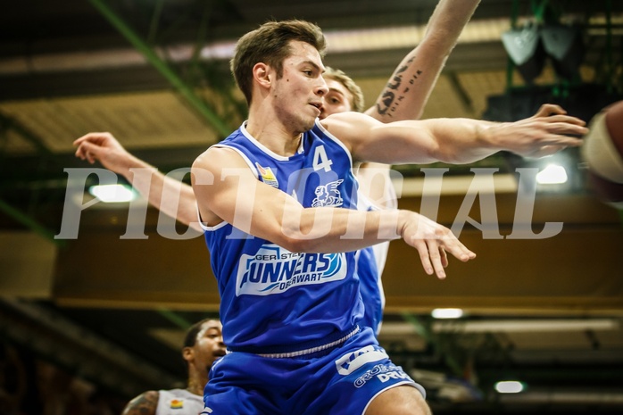 Basketball, ABL 2018/19, Grunddurchgang 16.Runde, Kapfenberg Bulls, Oberwart Gunners, Jakob Szkutta (4)