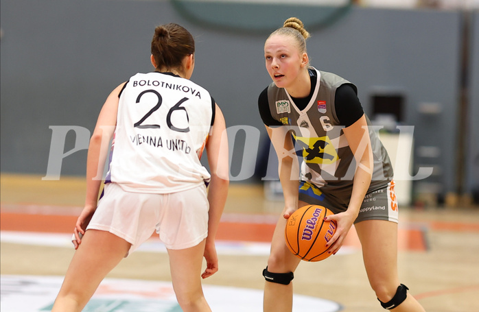 Basketball Damen Supercup 2024/25, 3.Runde Vienna United vs. BK Duchess Klosterneuburg


