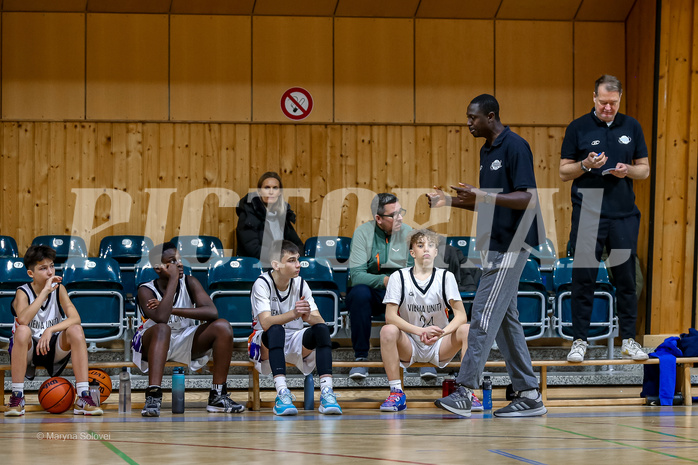 12.01.2025 Österreichischer Basketballverband 2024/25, SLMU14, SU Döbling vs Vienna Giants