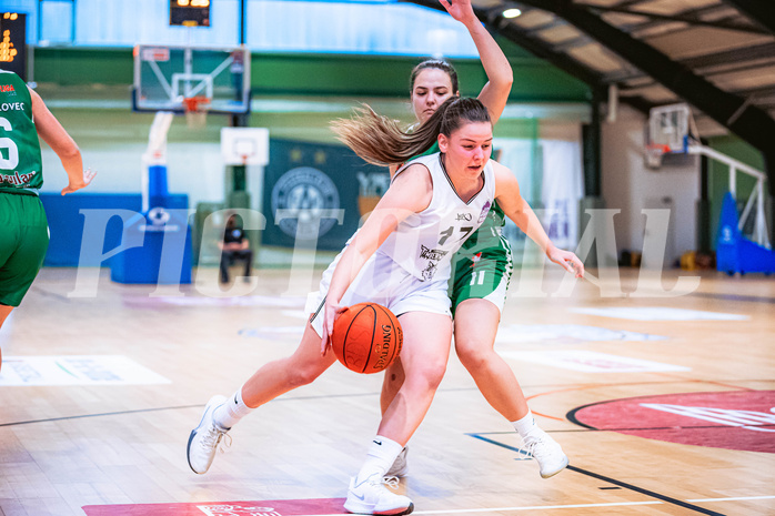Basketball Basketball Damen Superliga 2021/22, Grunddurchgang 6.Runde Vienna D.C. Timberwolves vs. KOS
