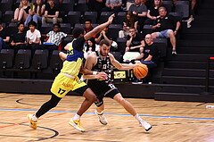 07.04.2024, Graz, Raiffeisen Sportpark Graz, Basketball Superliga 2023/24, Platzierungsrunde, Runde 9, UBSC Raiffeisen Graz - Raiffeisen Flyers Wels 