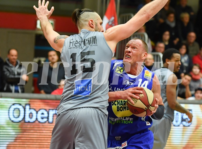Basketball ABL 2016/17, Grunddurchgang 20.Runde WBC Wels vs. Gmunden Swans