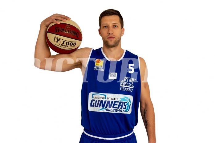 Basketball, ABL 2018/19, Media, Oberwart Gunners, Andrius Mikutis (5)