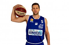 Basketball, ABL 2018/19, Media, Oberwart Gunners, Andrius Mikutis (5)