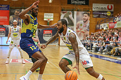 Basketball Superliga 2024/25, Playoffs, Viertelfinale Spiel 1 Gmunden Swans vs. UBSC Graz


