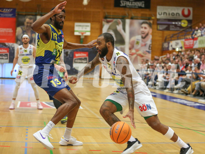 Basketball Superliga 2024/25, Playoffs, Viertelfinale Spiel 1 Gmunden Swans vs. UBSC Graz


