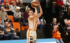 Basketball ABL 2017/18, Playoff VF Spiel 1 BK Dukes vs. Flyers Wels