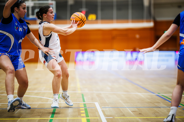 Basketball, Win2Day Basketball Damen Superliga 2024/25, Supercup 5. Runde, Vienna Timberwolves, DBB Wels, Elisa Khamis (1)