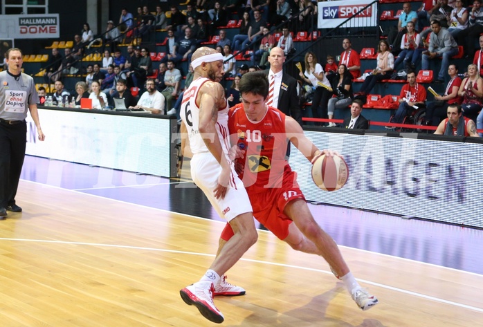 Basketball ABL 2016/17, Playoff VF Spiel 3 BC Vienna vs. WBC Wels


