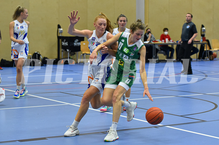 Basketball Superliga 2021/22, Grunddurchgang 4.Runde,
DBB LZ OÖ vs UBI Holding Graz


