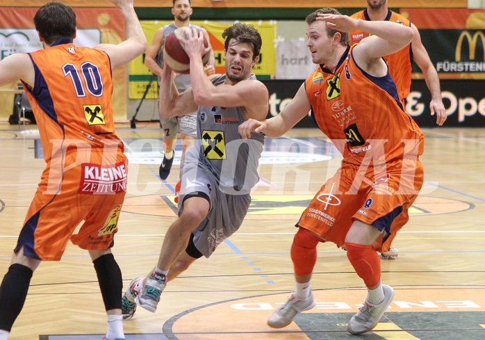 Basketball ABL 2016/17 Grunddurchgang 14.Runde Fürstenfeld Panthers vs WBC Wels