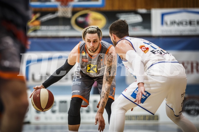 Basketball, ABL 2018/19, Grunddurchgang 23.Runde, Oberwart Gunners, Fürstenfeld Panthers, Marko Car (7)