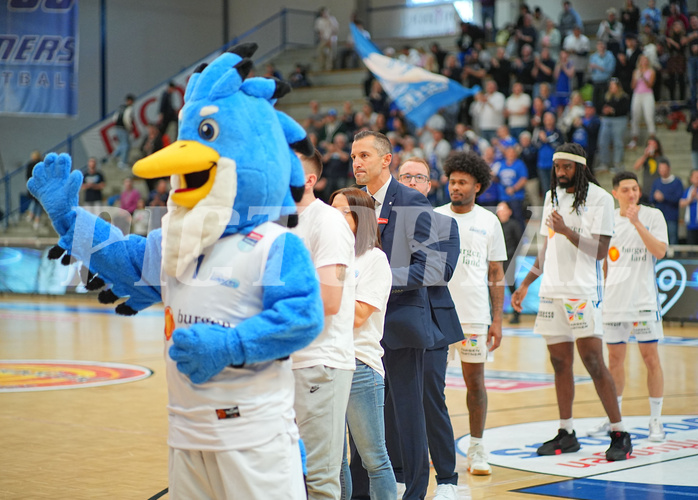 Basketball Superliga 2024/25, 10.Plazierungsrunde Oberwart Gunners vs. Flyers Wels