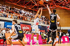 Basketball, win2day Basketball Superliga 2024/25, Playoffs Halbfinale 2. Spiel
, BBC Nord Dragonz, Gmunden Swans, Lukas Hahn (25)
