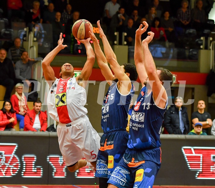 Basketball ABL 2017/18, Grunddurchgang 25.Runde Gmunden Swans vs. Traiskirchen Lions


