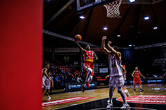 Basketball, Win2Day Superliga 2024/25, Grunddurchgang 13.Runde, BC Vienna, Traiskirchen Lions, Nelson Haskin (21)