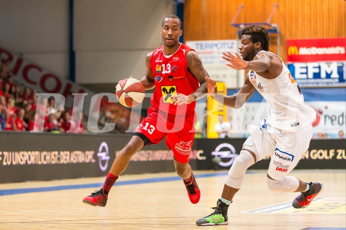 Basketball ABL 2015/16 F2 Oberwart GUNNERS vs. WBC Wels