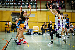 Basketball, Win2Day Basketball Damen Superliga 2023/24, Grunddurchgang 6.Runde, Vienna United, Vienna Timberwolves, Larissa Serban (31)