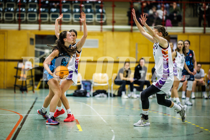 Basketball, Win2Day Basketball Damen Superliga 2023/24, Grunddurchgang 6.Runde, Vienna United, Vienna Timberwolves, Larissa Serban (31)