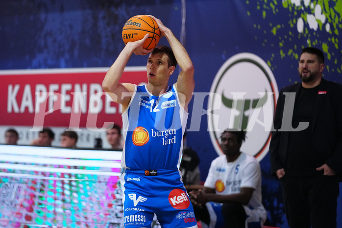 Win2day Basketball Superliga 2023/24, Grunddurchgang, 13. Runde, Kapfenberg vs. Oberwart