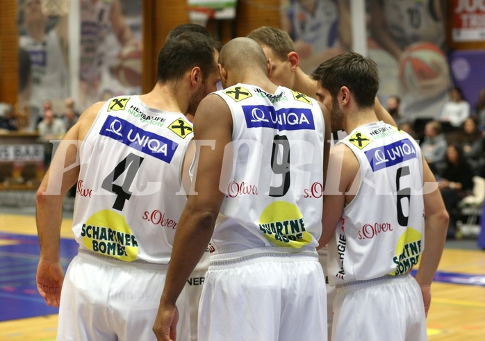 Basketball ABL 2017/18, Grunddurchgang 17.Runde Gmunden Swans vs. Kapfenberg Bulls


