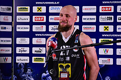 Basketball Superliga 2020/21, Grunddurchgang 11.Runde Flyers Wels vs. Kapfenberg Bulls, Christian Von Fintel (27),

